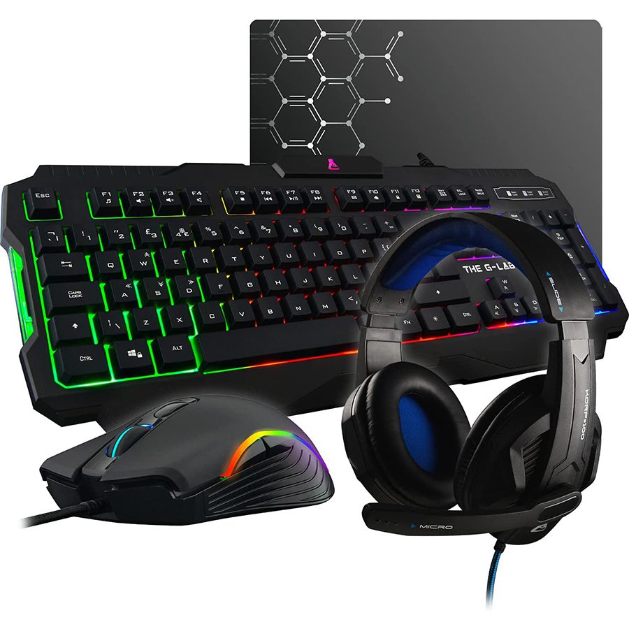 Postazione da Gaming completa con scrivania Postazione da Gaming completa con scrivania